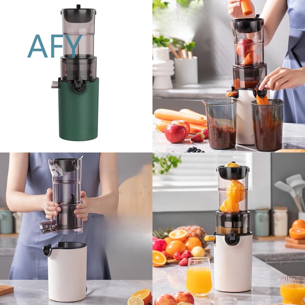 Electric Slow Juicer Cold Press - Estrattore di Succo Elettrico a Freddo
