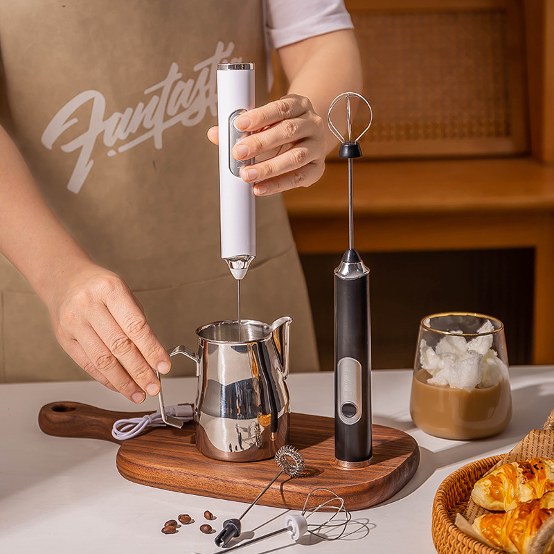 Immersion Hand Blender Set - Frullatore elettrico per schiuma di latte
