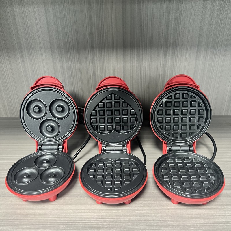 Mini Waffle Maker Machine - Macchina per Waffle Multifunzionale a Forma