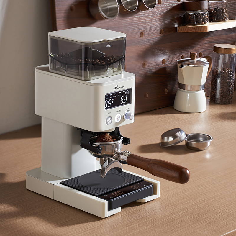 Coffee Bean Grinder Electric - Macinacaffè elettrico con bava regolabile 30
