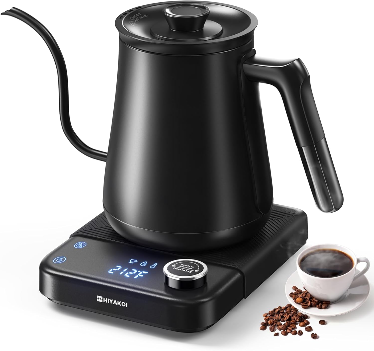 Electric Kettle Temperature Control - Bollitore elettrico a collo d'oca con