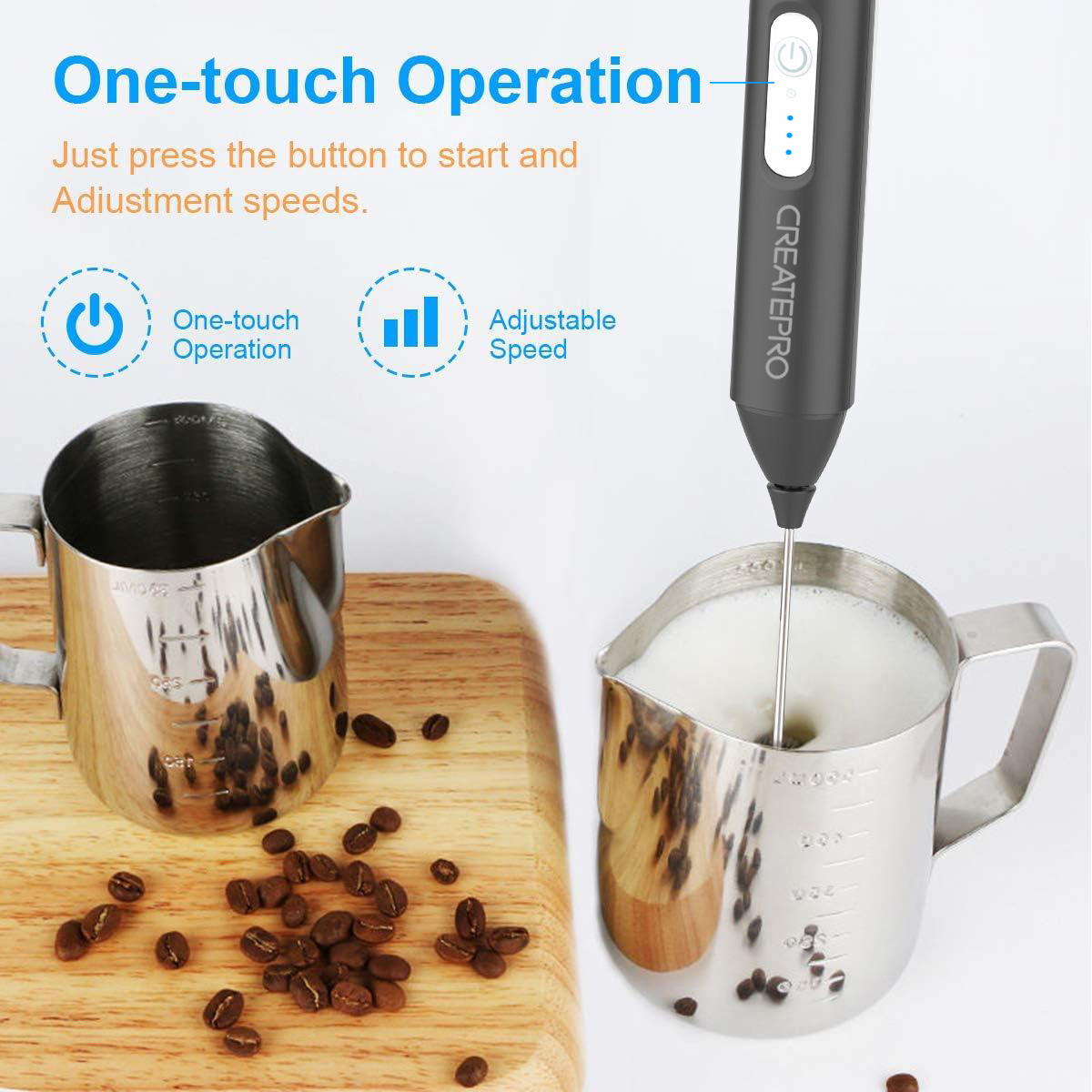 Montalatte Ricaricabile Automa - Electric Milk Frother Handheld recensione e prezzo