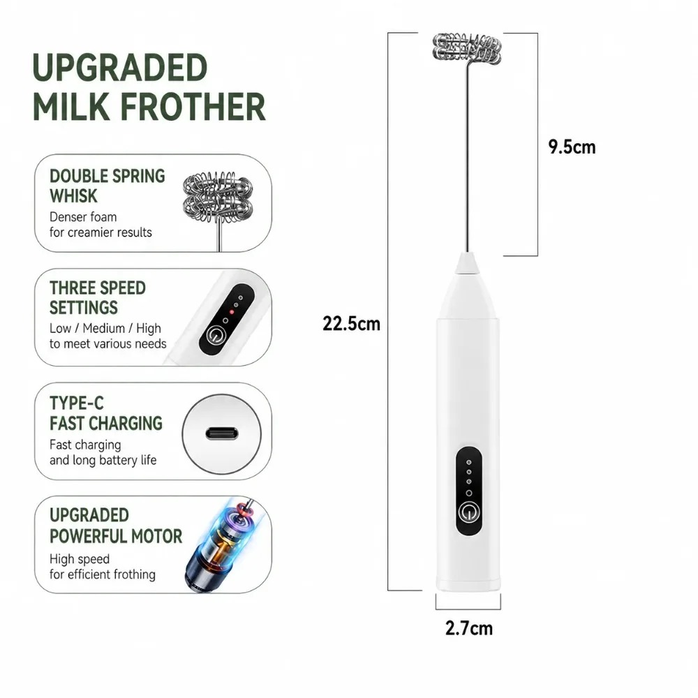 Montalatte e Sbattitore Elettr - Electric Milk Frother Handheld recensione e prezzo