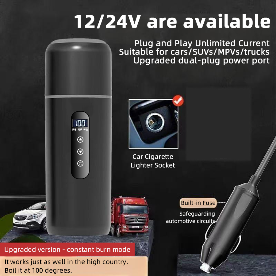 Tazza Riscaldante per Auto 12V - Electric Kettle Temperature Control recensione e prezzo