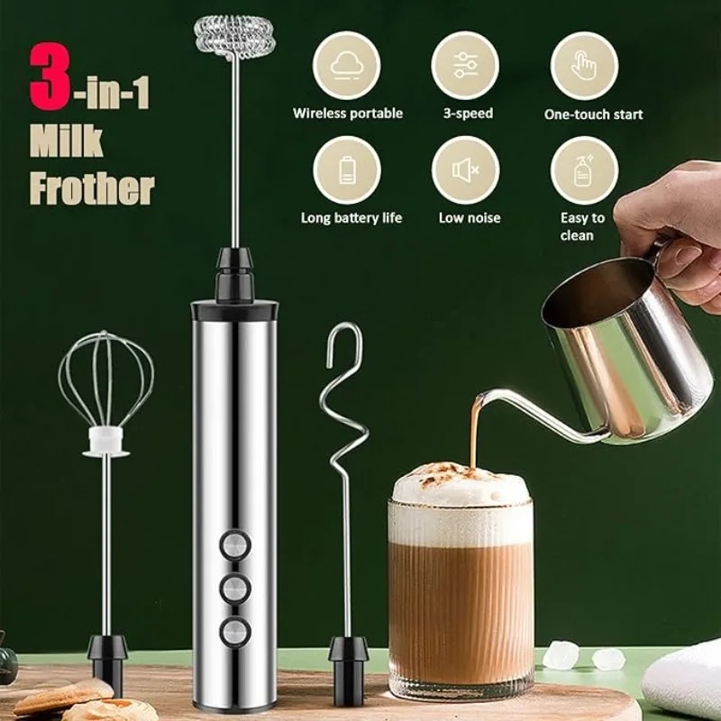 Frullino Elettrico Portatile 3 - Electric Milk Frother Handheld recensione e prezzo