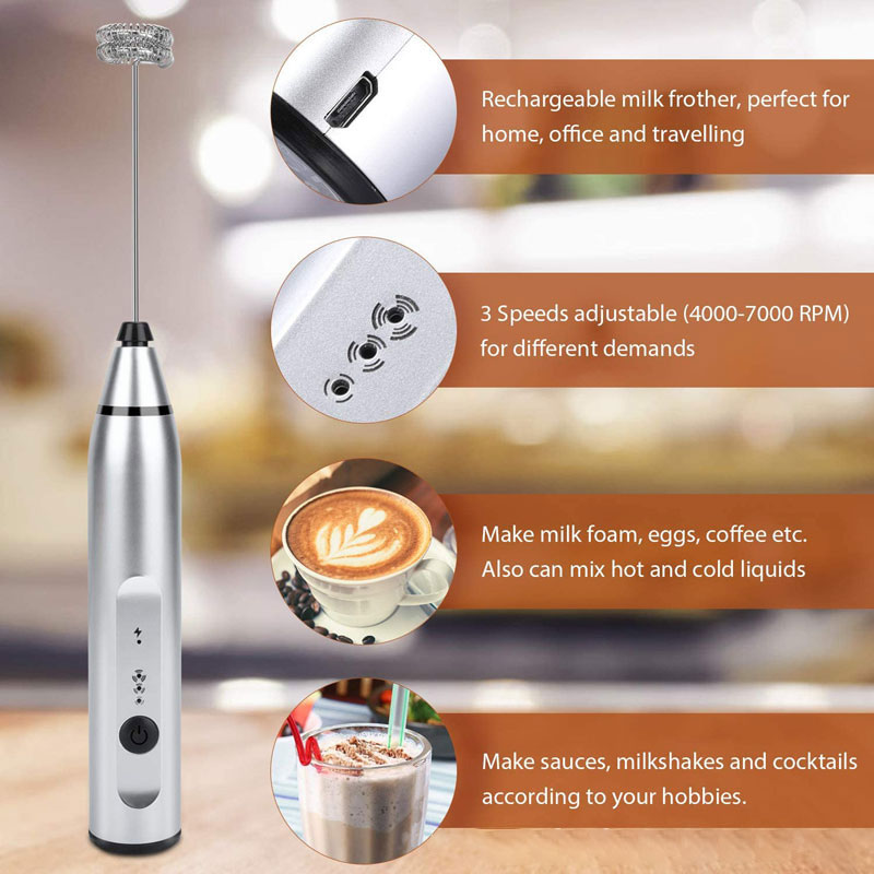 Mini frullatore elettrico per  - Portable Blender Usb Rechargeable recensione e prezzo