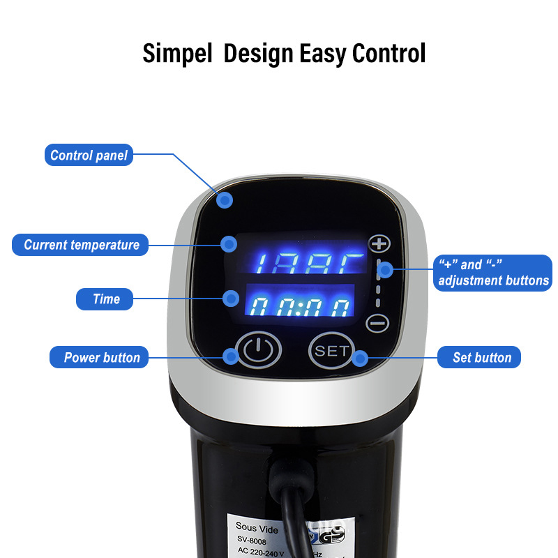 Fornello di precisione Sous Vi - Digital Sous Vide Precision Cooker recensione e prezzo