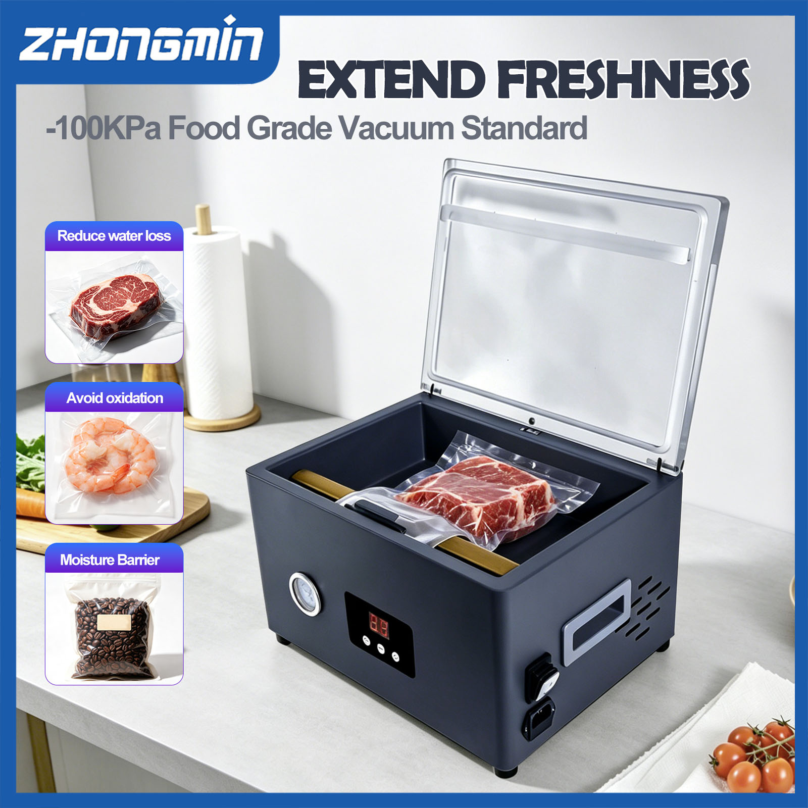 Macchina sigillatrice sottovuo - Food Vacuum Sealer Machine recensione e prezzo