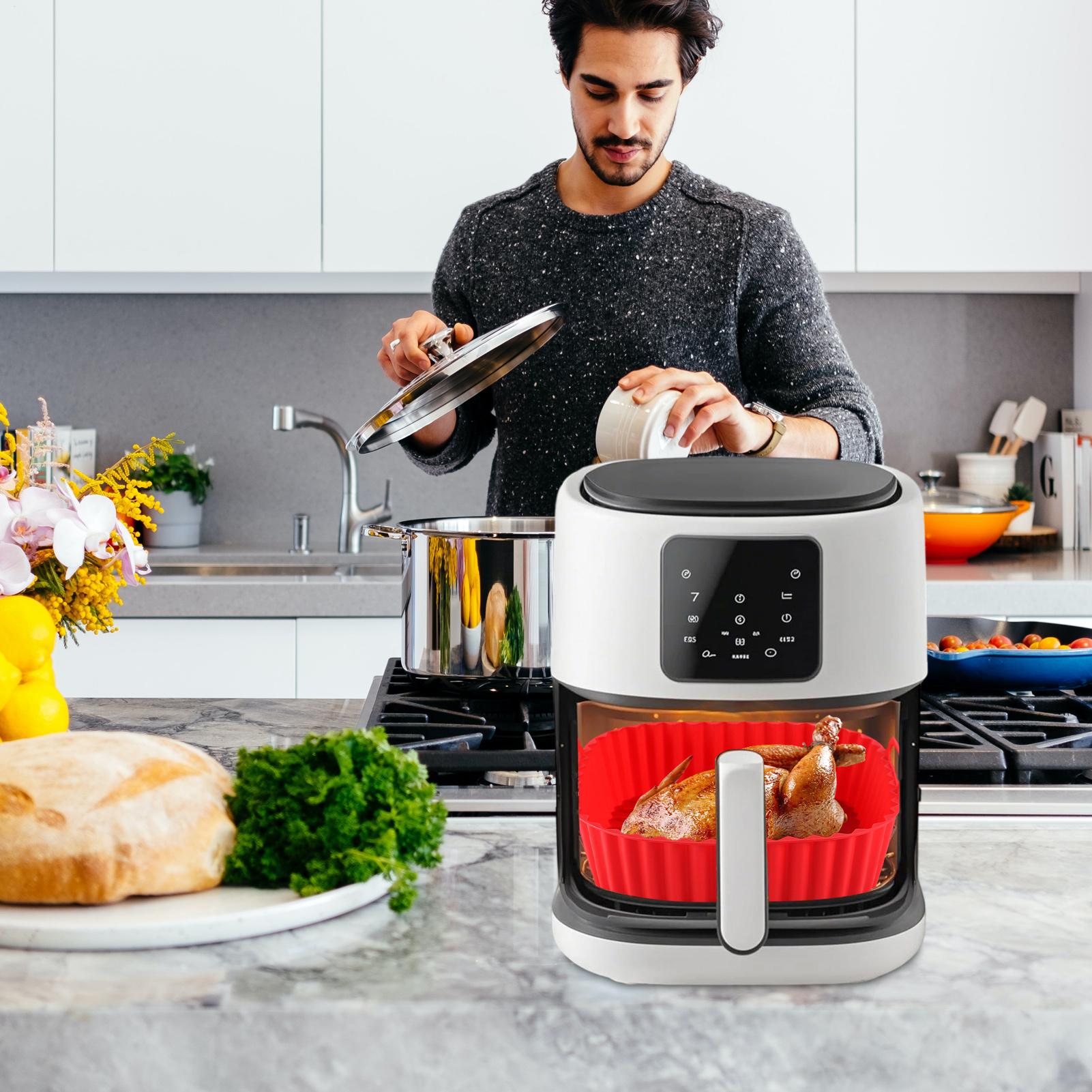 Teglie in silicone per friggit - Air Fryer Silicone Pot Liner recensione e prezzo