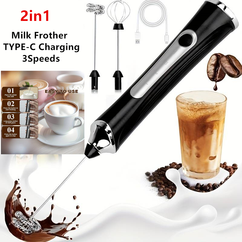 Montalatte elettrico senza fil - Electric Milk Frother Handheld recensione e prezzo