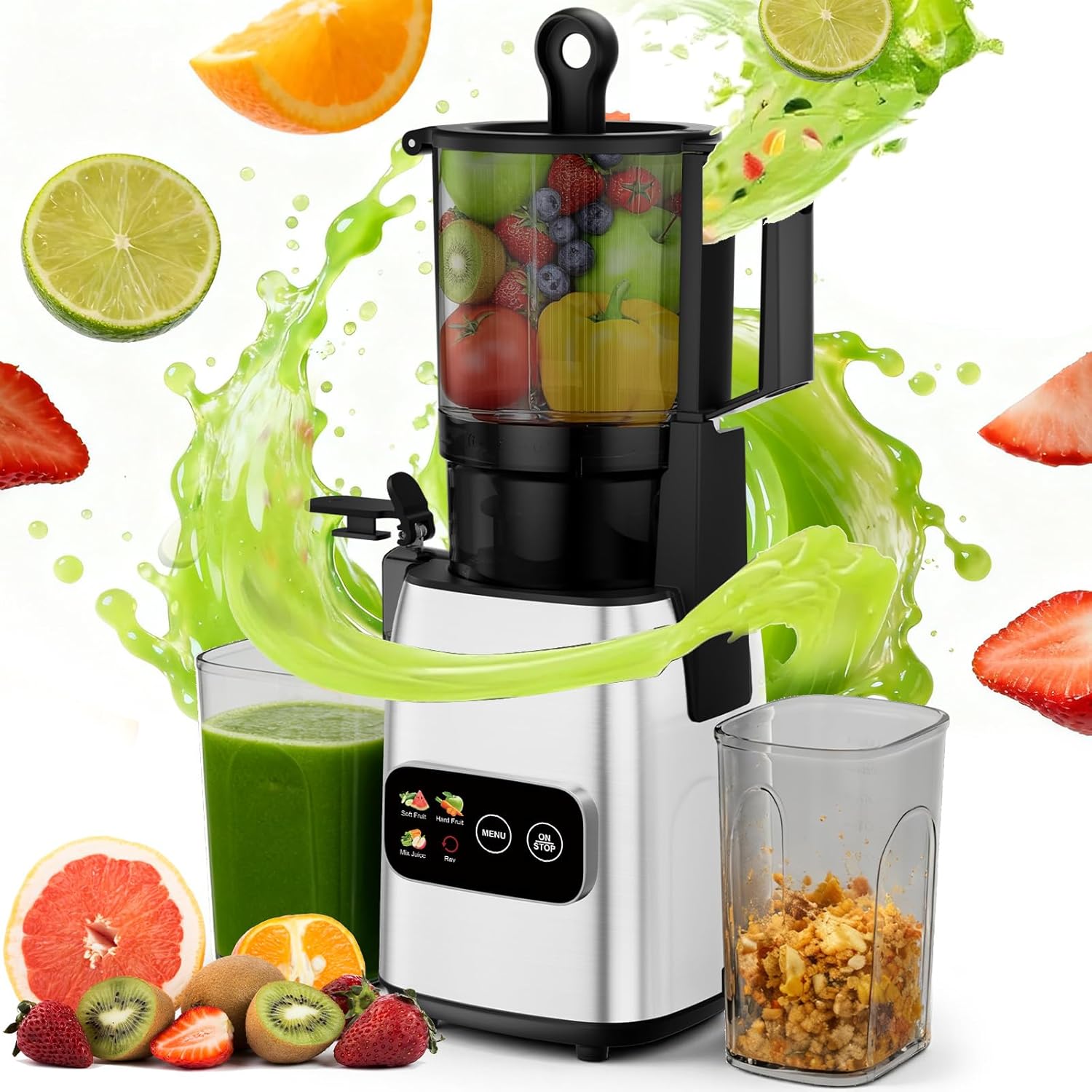 Estrattore di succo a freddo a - Electric Slow Juicer Cold Press recensione e prezzo