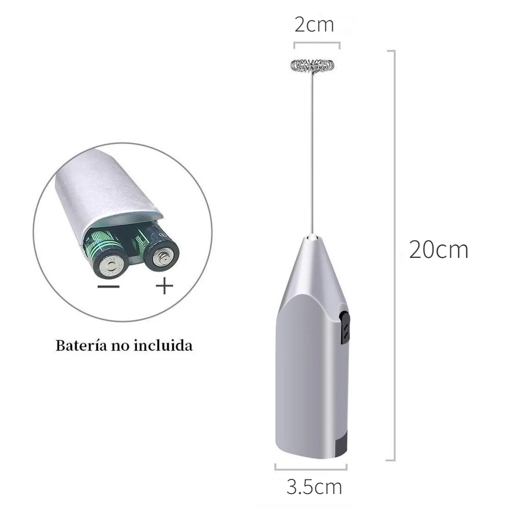Mini frullino per le uova elet - Electric Milk Frother Handheld recensione e prezzo