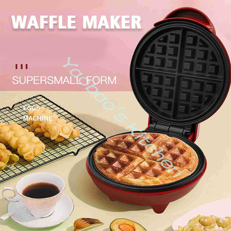 Mini griglia elettrica portati - Mini Waffle Maker Machine recensione e prezzo