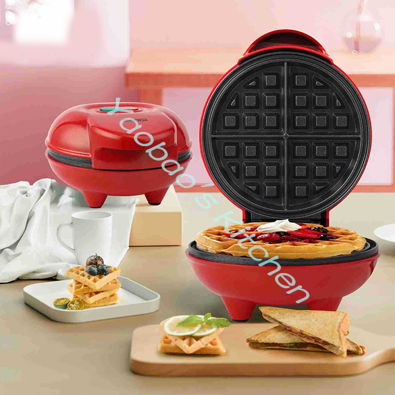 Mini griglia elettrica portati - Mini Waffle Maker Machine recensione e prezzo