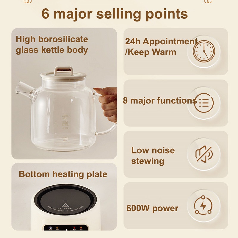 Bollitore Elettrico Multifunzi - Electric Kettle Temperature Control recensione e prezzo